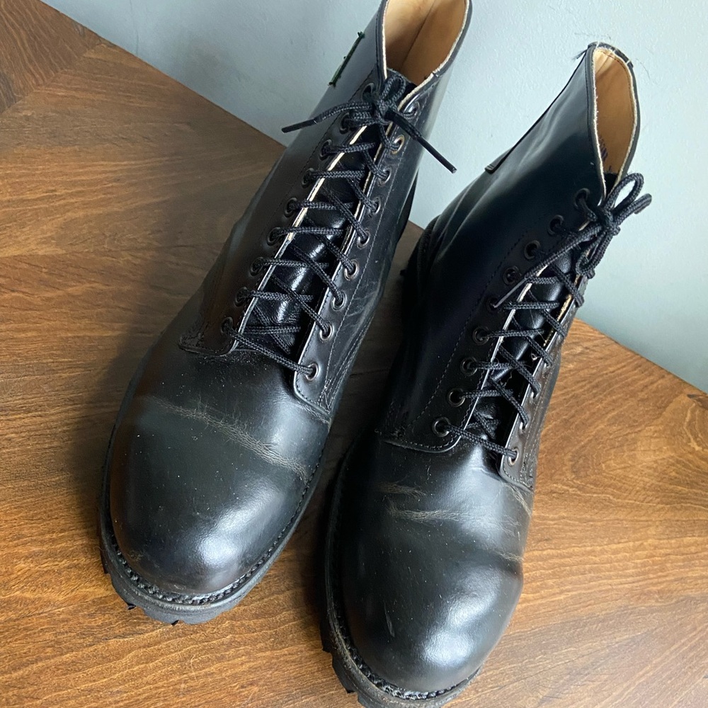 Classic Black Leather Ankle Boots